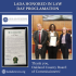 Lada Honored In Law Day Proclamation